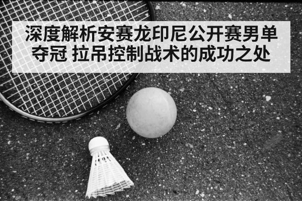 深度解析安赛龙印尼公开赛男单夺冠 拉吊控制战术的成功之处